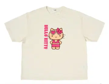 새상품 Hello Kitty 헬로키티 키티 티셔츠 M-L 일광화상