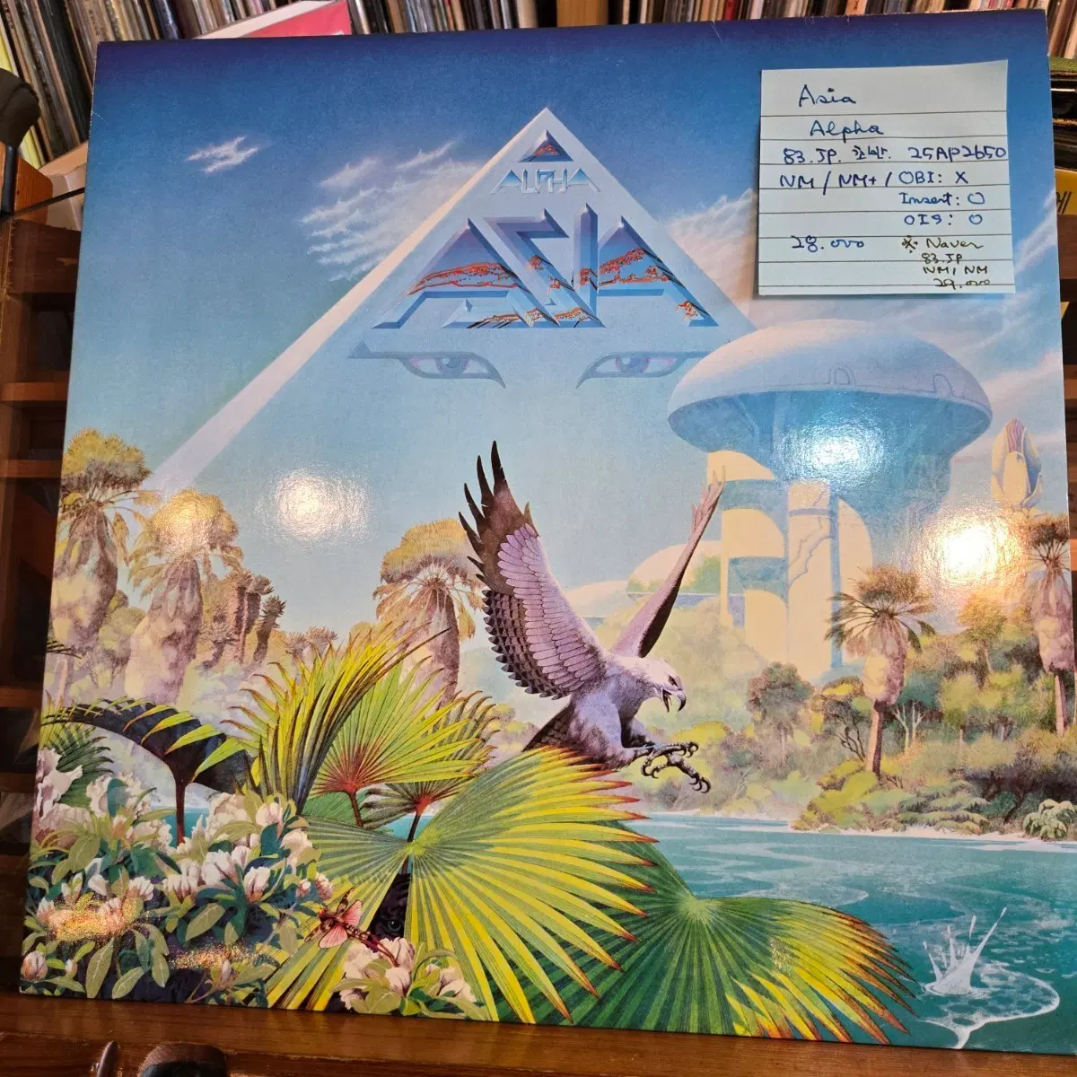 Asia.alpha.83.JP.초반.NM/NM+.민트급LP