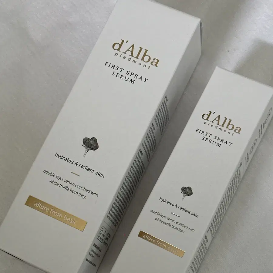 [미개봉] 달바 화이트 트러플 퍼스트 스프레이 세럼 선물세트 (100ml+50ml)