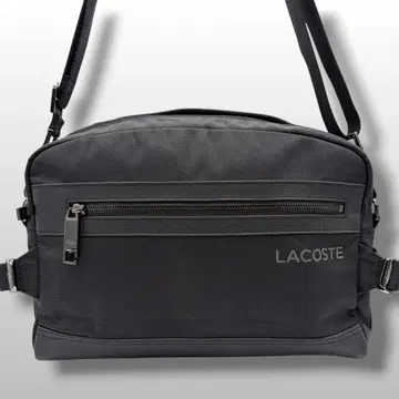 미사용급 LACOSTE 라코스테 숄더백 나일론 블랙