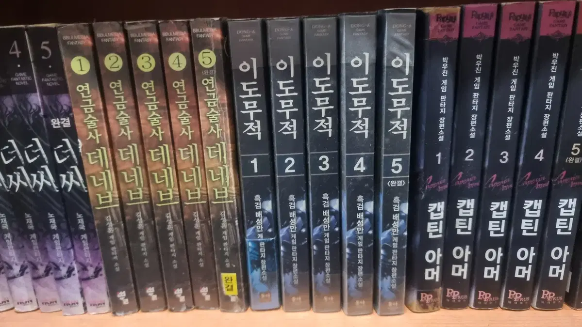 이도무적 1-5 완 흑검 배성만 게임판타지 소설