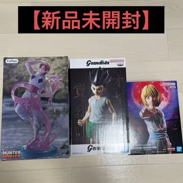 HUNTER x HUNTER 피규어 3체 세트 곤 크라피카 히소카