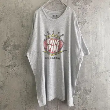 USA 구제 의류 KING PIN 미국 수입 디자인 T셔츠 반팔 XL 사이즈