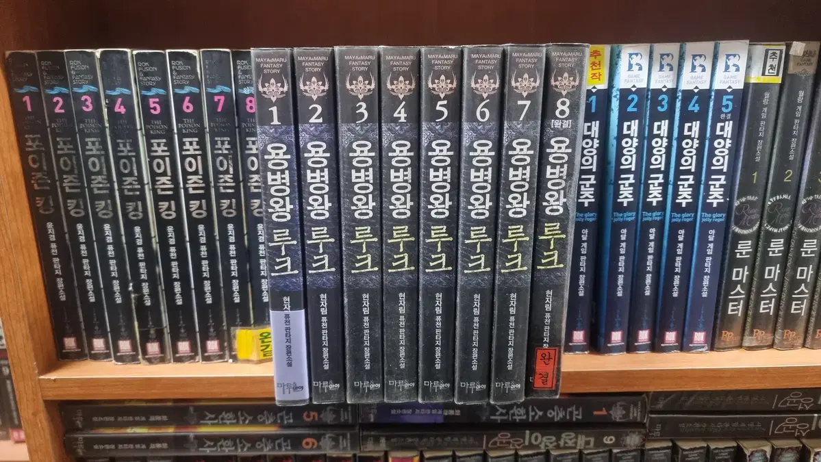 용병왕루크 1-8 완 현자림 퓨전판타지 소설