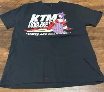 케츠메이시 KTM TOUR 2021 티셔츠 M 블랙