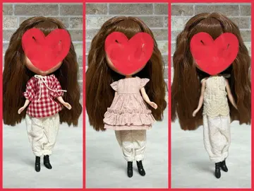 네오 브라이스 아웃핏 4점 세트 핸드메이드 상의 3벌 팬츠 1벌
