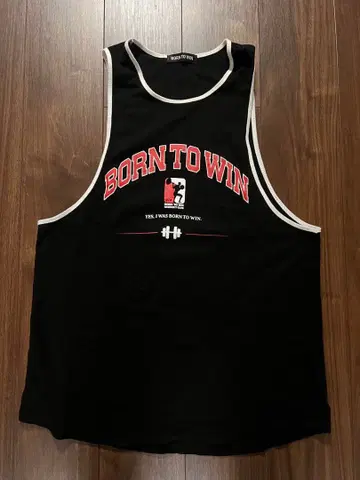 BORN TO WIN 탱크 탑 트레이닝 의류