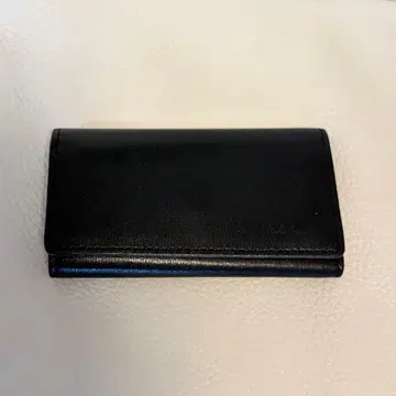 폴스미스 가죽 4연 키케이스 블랙 Paul Smith