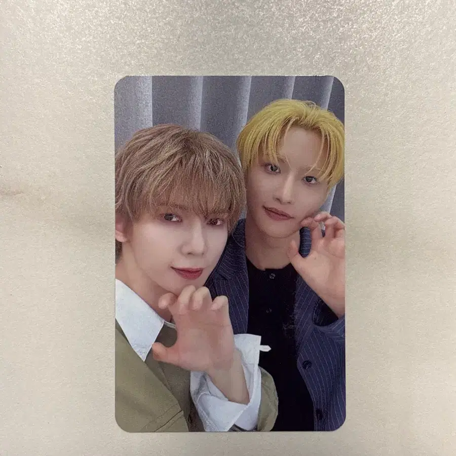 에이티즈 여상성화 골든아워5 메이크스타 특전 유닛 포토카드