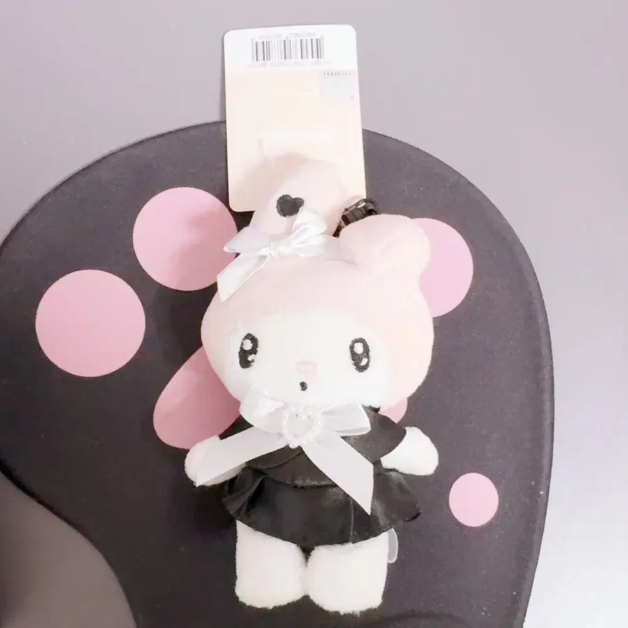 마멜 블랙하트 인형 키링 산리오 마이멜로디