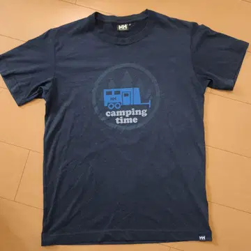 HELLY HANSEN 캠핑 타임 티셔츠 네이비 M