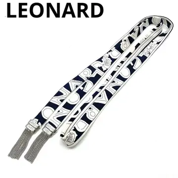 새상품급 LEONARD 레오나르 태슬 벨트 칸칸 155cm