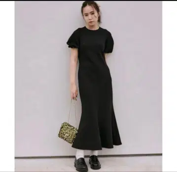 택 포함 새상품 JOIEVE 조에브 Soft luxe 원피스 블랙