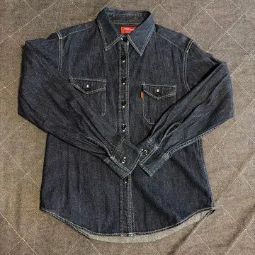 Levi's Orange Tab 데님 셔츠 여성용 M