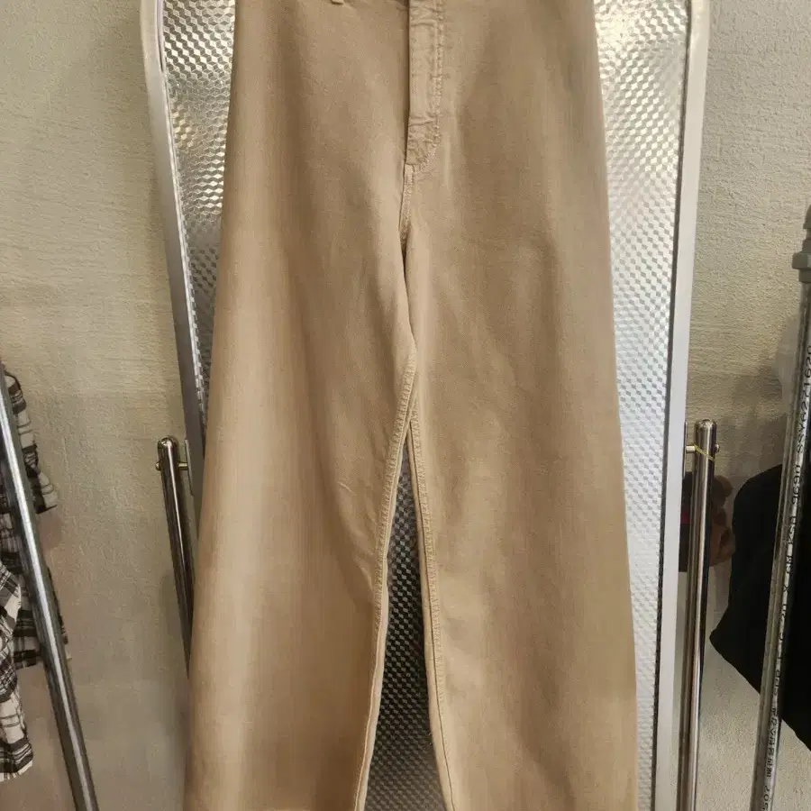 ZARA 와이드 데님 팬츠 EUR 38 베이지