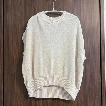 theory luxe 반팔 니트 베이지