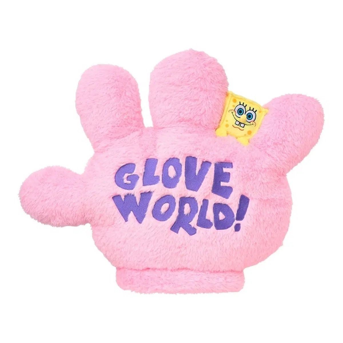 스폰지밥 핑크색 인형 장갑 담요 쿠션 GLOVE WORLD 52cm