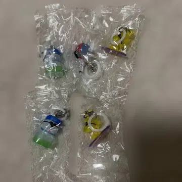 스누피 가챠가챠 메지루시 액세서리 5개 새상품