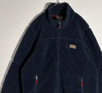 L.L.Bean 엘엘빈 자수 로고 보아 플리스 자켓