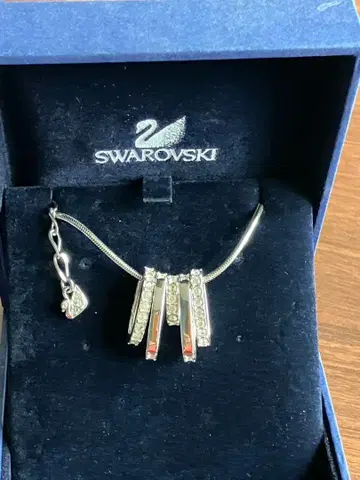 SWAROVSKI 스와로브스키 목걸이 실버
