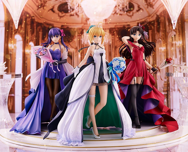 굿스마일 Fate 15주년 세이버 토오사카 린 마토 사쿠라 ~15th Celebration Dress Ver.~ Premium Box