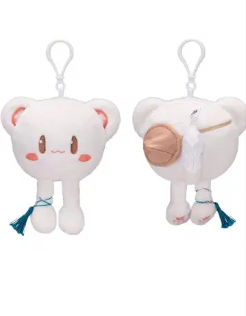 천관사복 bilibili 봉제 인형 키링 2개 세트