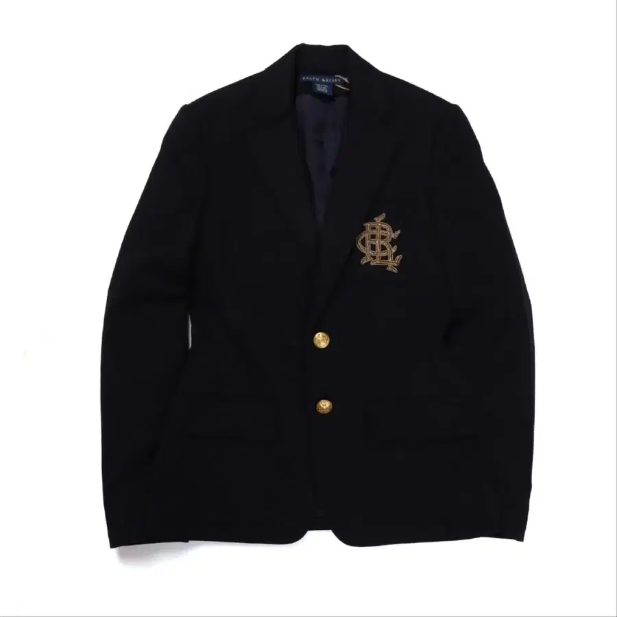 랄프로렌 Rlaph Lauren 2B Logo Embroidered Blazer