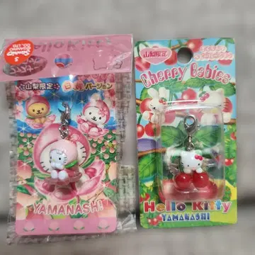 [ 새상품 ] 지역 한정 키티 야마나시 한정판 2개 세트 헤이세이 레트로 2000년대 Y2K