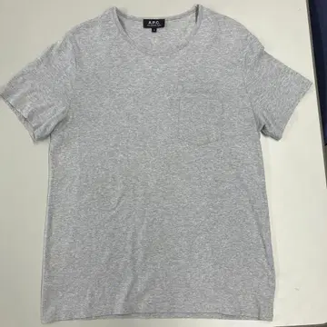 A.P.C. 포켓 티셔츠 그레이 S