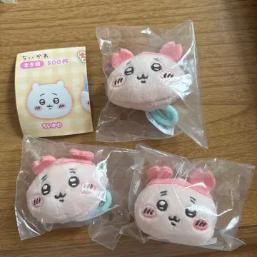 치이카와 (먼작귀) 얼굴 멀티링 헌책방 3개 세트