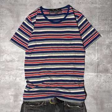 00s border striped y2k fade 갸루 남자