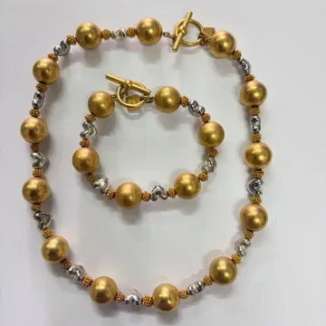 ANNE KLEIN 빈티지 목걸이 & 팔찌 2세트