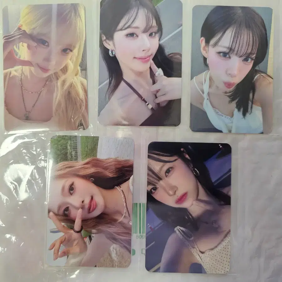 프로미스나인 메이크스타 A특전 포카 앨범 분철