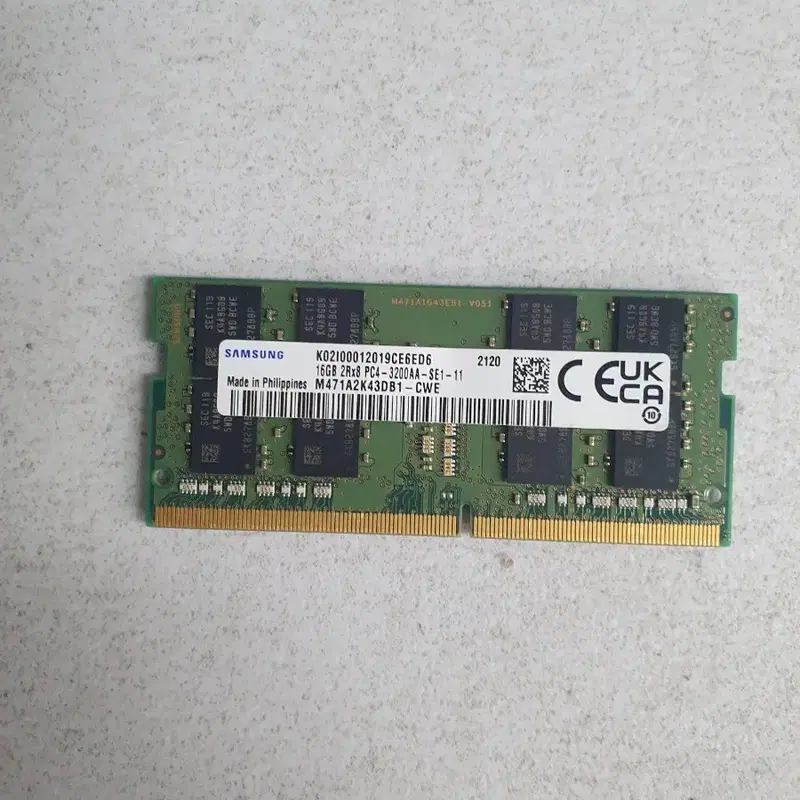 삼성전자 DDR4 16GB PC4-3200AA 2Rx8
