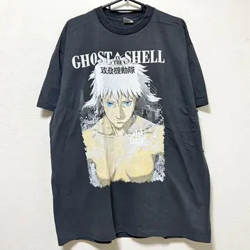 GHOST IN THE SHELL 공각기동대 T셔츠 XL 블랙