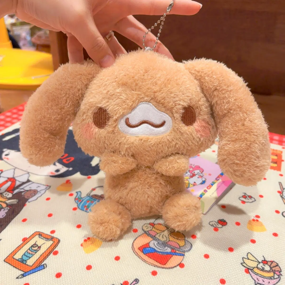 산리오 시나모롤 프렌즈 카푸치노 복실 인형
