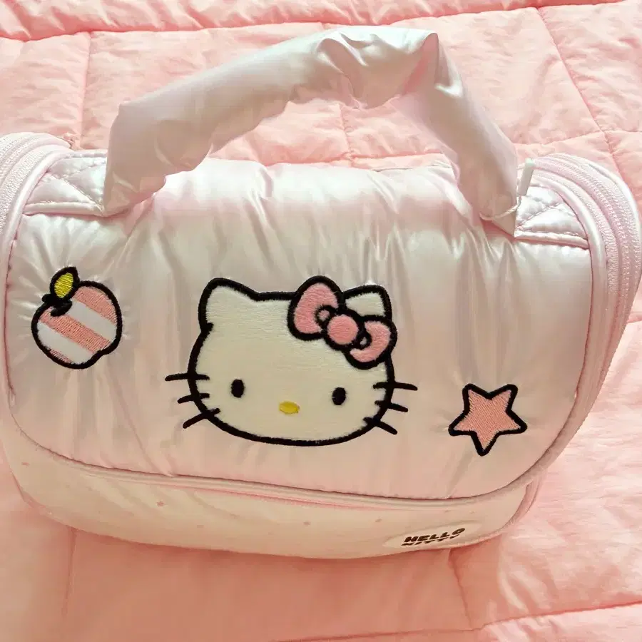 헬로키티 파우치 펄핑크