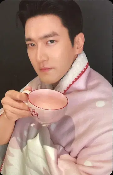 SUPER JUNIOR SIWON 2024 PINK CHRISTMAS 트레이딩 카드