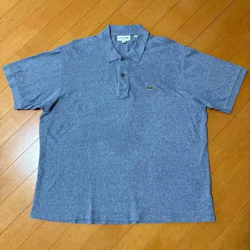 LACOSTE 라코스테 피케 셔츠 블루 혼방 XXL