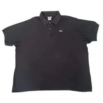 레어 라코스테 피케 셔츠 블랙 9 5XL 이상 페루제