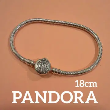PANDORA 스파클링 크라운 O 팔찌 18cm