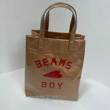 빔즈 BEAMS BOY 토트백 브라운
