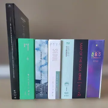 BTS 블루레이 묶음 판매 7세트