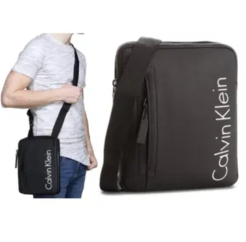 [정품] Calvin Klein 캘빈클라인 로고 숄더백