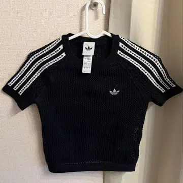 [ ADIDAS ORIGINALS ] 니트 크로셰 칼리 티