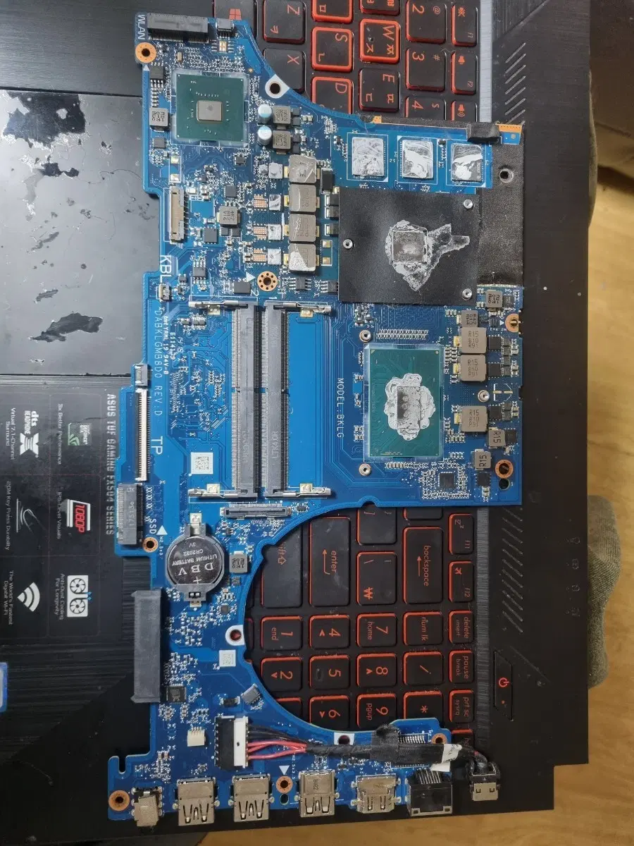 Asus fx504gd e4423 노트북 메인보드