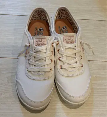 SKECHERS BOBS 스니커즈 화이트 핑크 골드