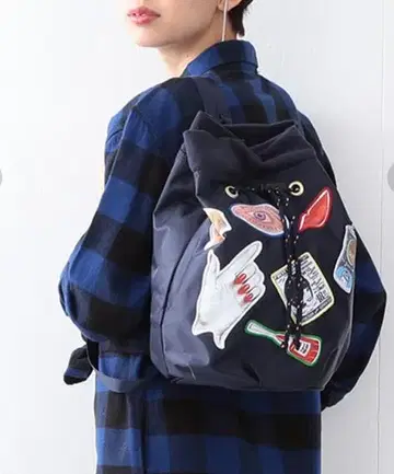 완판 캐서리니 x BEAMS MA-1 백팩