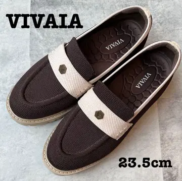 VIVAIA 비바이어 트랙 밑창 바이컬러 로퍼 37