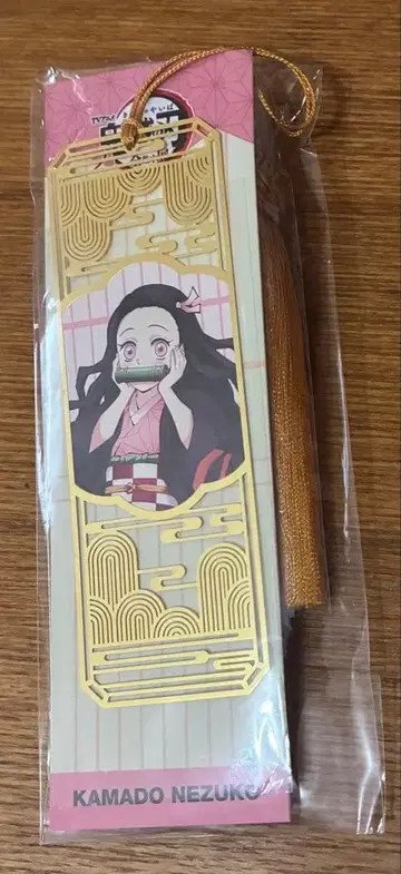 귀멸의 칼날 전 집중전 싱가포르 카마도 네즈코 메탈 북마크